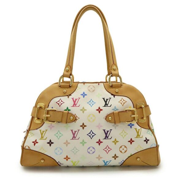Pre Loved louis vuitton Women white | white Handbags - Picture 1 of 8